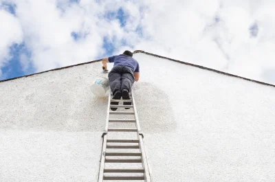 Peinture extérieure à la Motte-Saint-Martin — façades et ravalement